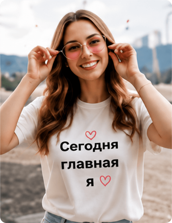 Футболка на день рождения