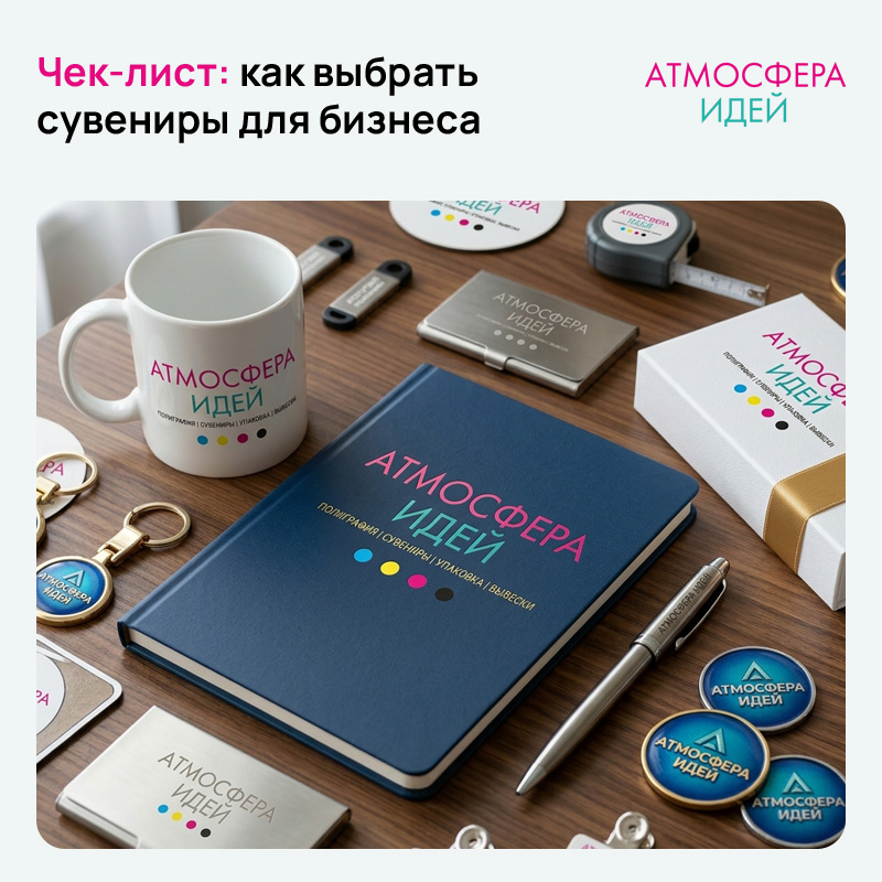 Чек-лист: как выбрать сувениры для бизнеса в Барнауле